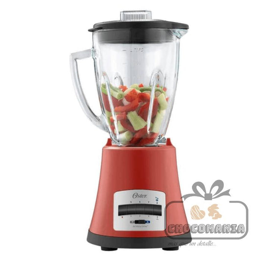 LICUADORA OSTER ORIGINAL BLSTMG-RD0 8 VELOCIDADES ROJAS - CHOCOMANIA