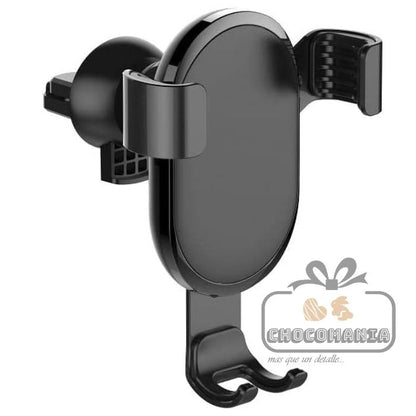 SOPORTE PARA CELULAR DE GRAVEDAD MG01 LDNIO NEGRO - CHOCOMANIA