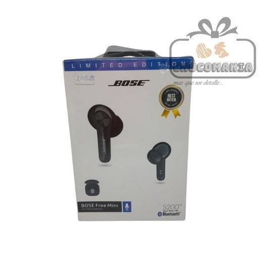 AUDIFONOS BLUETOOTH BOSE FREE MINI S200TWS NEGRO - CHOCOMANIA
